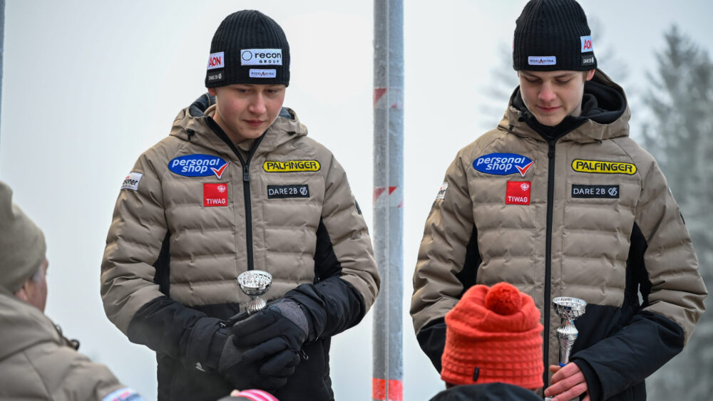 ÖM-JugendA-2025 - Doppel-2 - 1. Matheo Burtscher, re. & Jonas Kallan, li